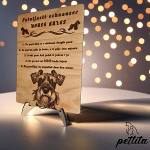 HOUSE RULES FOR PETS