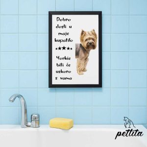 Dekorativna slika psa